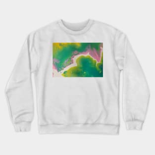 New bright green cell pour Crewneck Sweatshirt